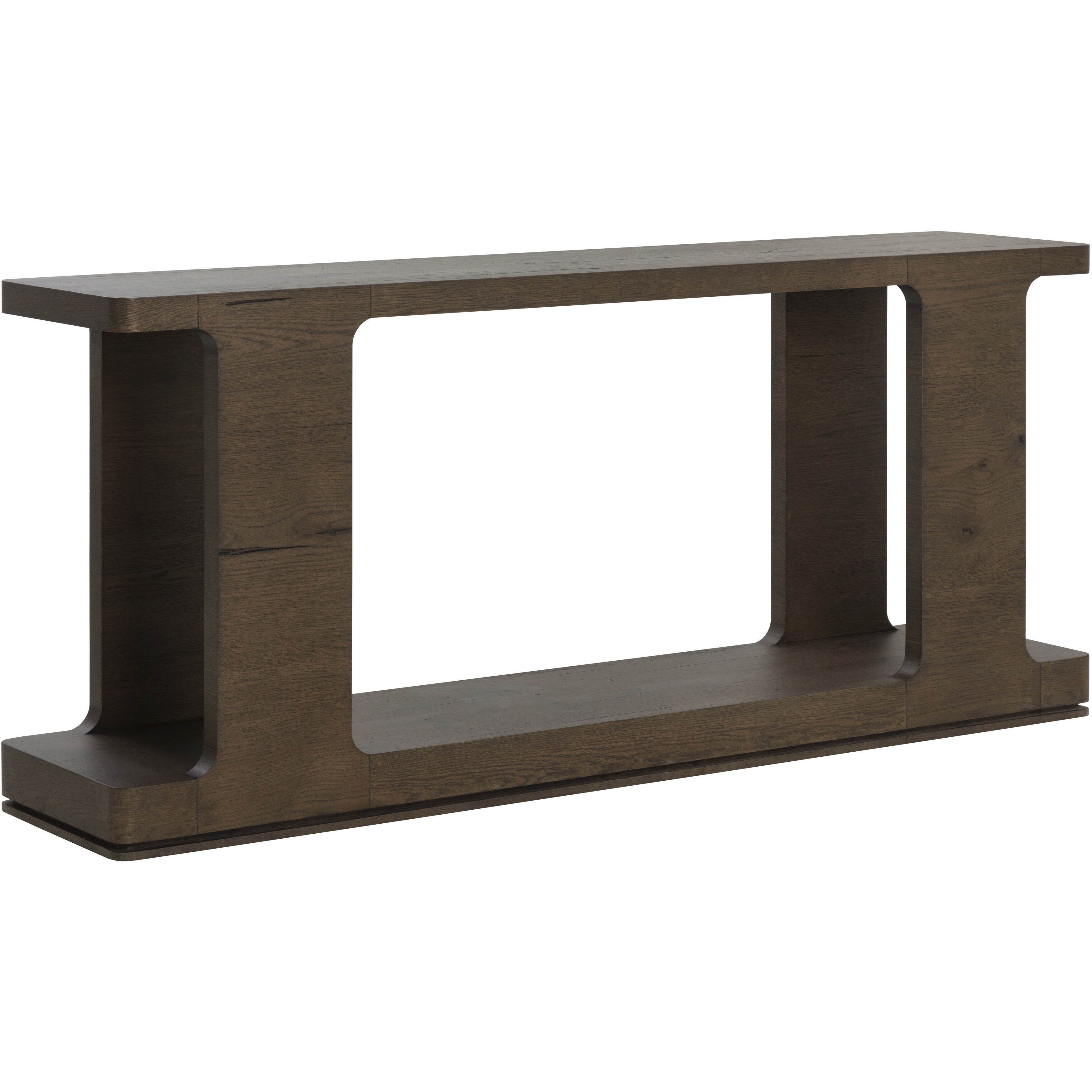 Hercules 71 X 14 inch Aged Brown Console Table